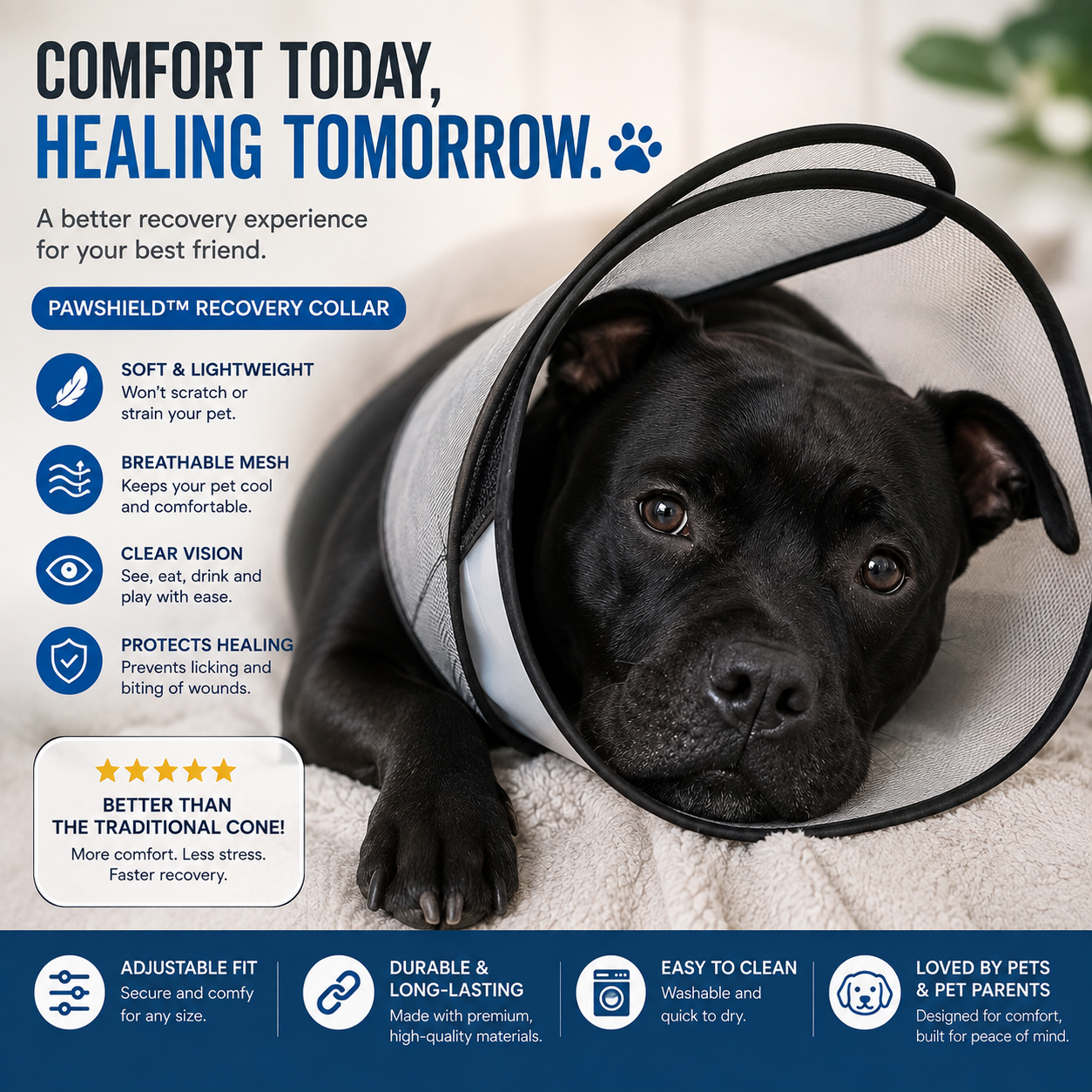 PawShield™ Recovery Collar