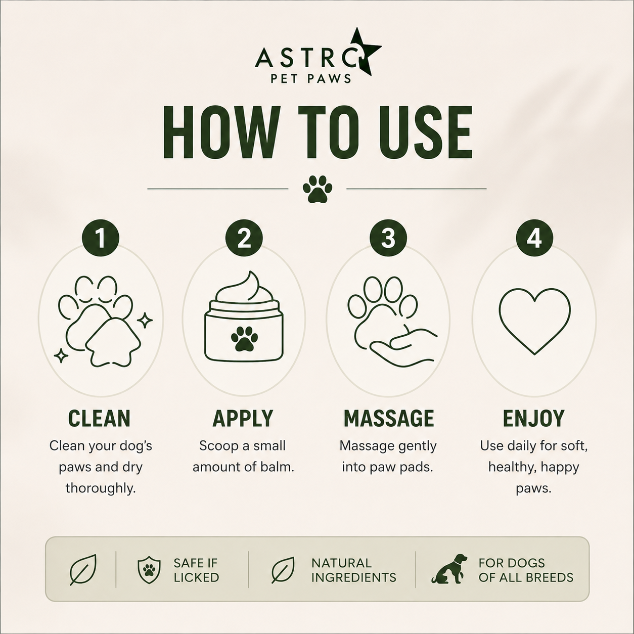 Astro Paw Rescue Balm